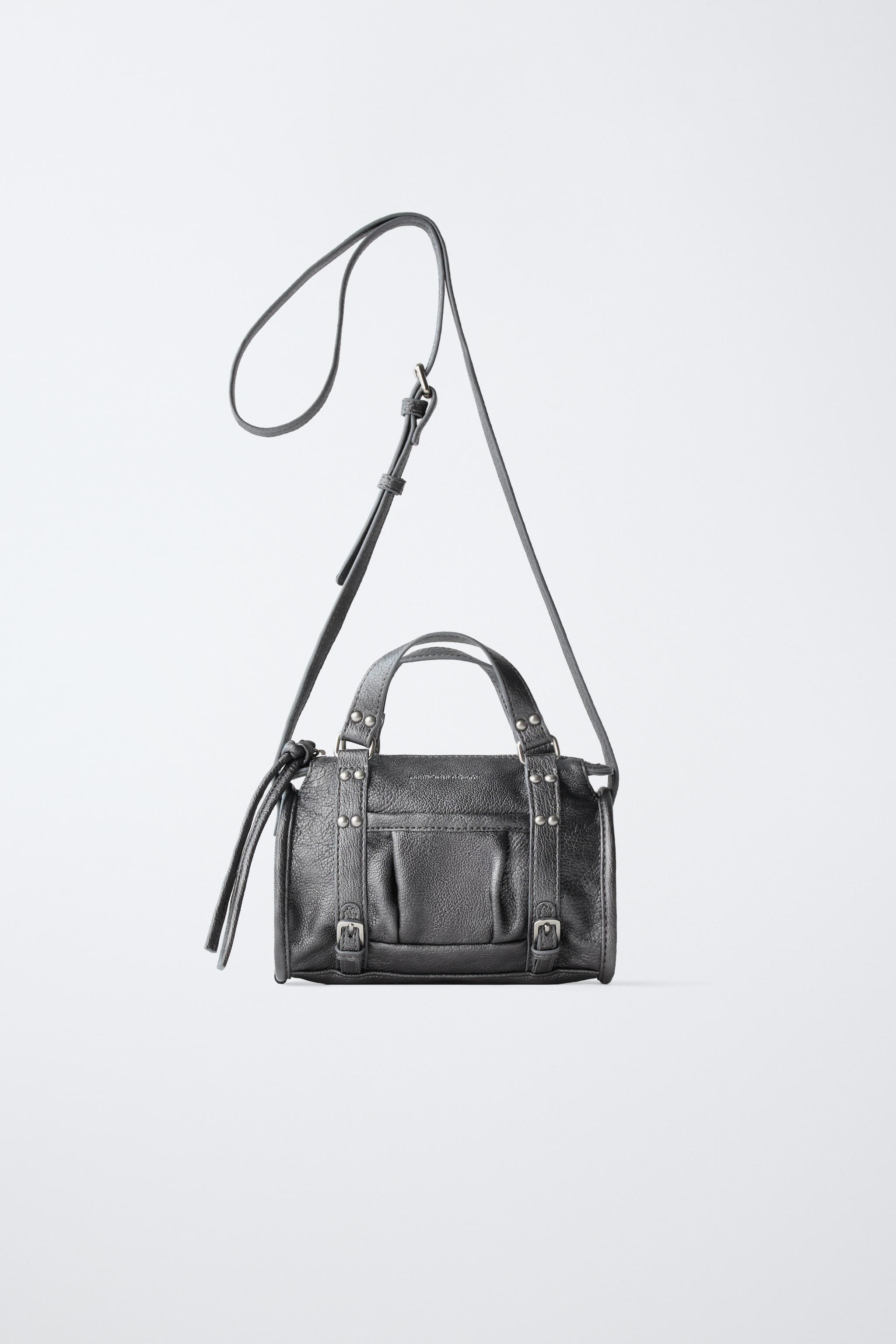 METALLIC CROSSBODY BAG